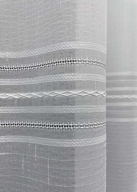 Тюль VR-Textil 1430т Мережка Льон Білий 300х240 см (42-1189) Київ - фото 6