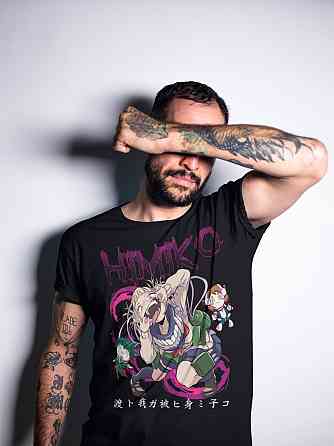 Футболка для мальчика аниме Моя геройская академия оверсайз (рост от 165 до 180 ) Черний AnimeJ0336m Днепр