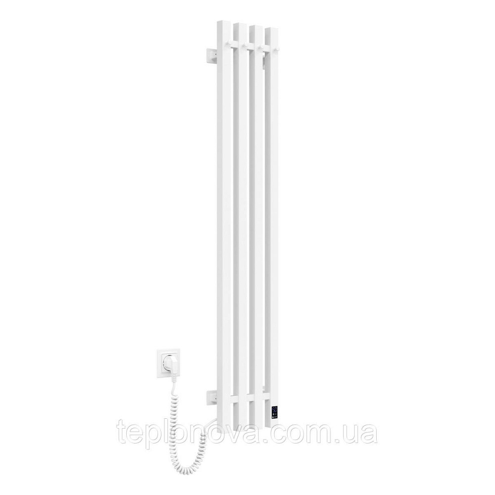 Сушарка для рушників електрична Navin Levante 210х1200 Sensor ліва, білий оксамит Чернівці - фото 5