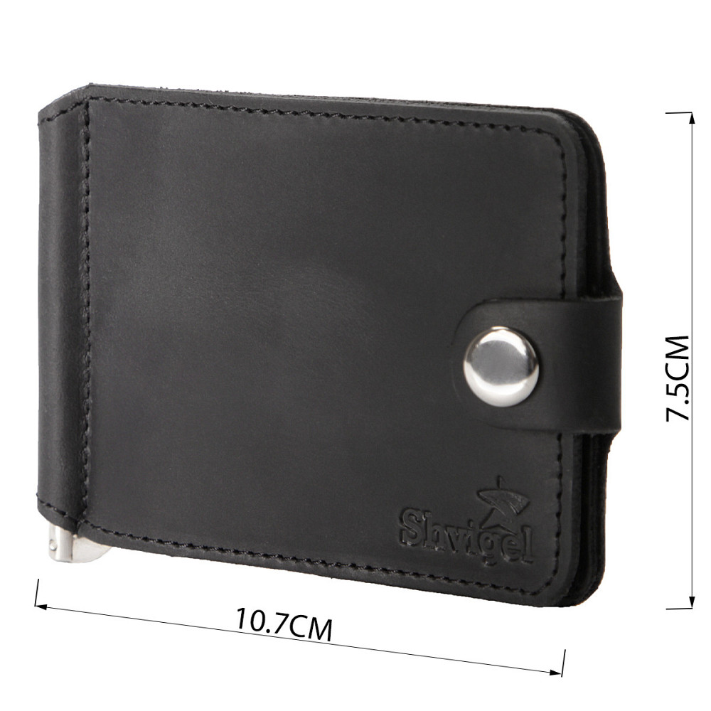 Зажим для купюр Черный (SHVIGEL) Киев - изображение 7