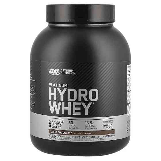 Протеїн Optimum Nutrition Platinum Hydro Whey 1.6 kg (Turbo Chocolate) Луцьк