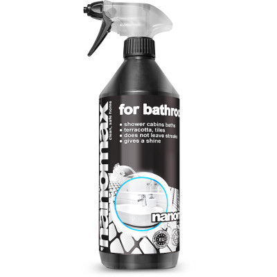 Спрей для чистки ванн Nanomax Pro для ванной комнаты и санузлов 1000 мл (5901549955194) Винница - изображение 1