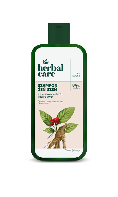 Шампунь для тонких и нежных волос Женьшень Herbal care 330 мл Киев - изображение 1