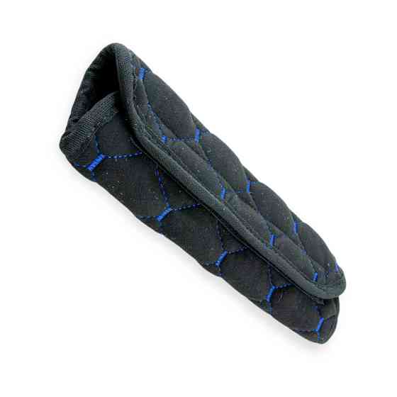 Чехол безопасности m велюр черный, синий ромб ремня Мукачево