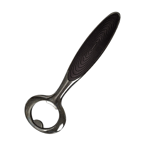 Відкривачка для пляшок 14,5см з TPR вставкою на ручці цинковий сплав 5085 KAMILLE Житомир - фото 2