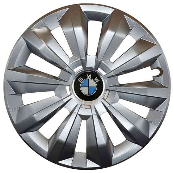 Автомобильные модельные колпаки R16 BMW 434 4шт, SJS, серебристые Киев