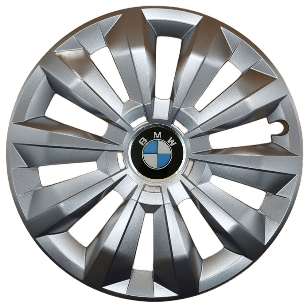Автомобильные модельные колпаки R16 BMW 434 4шт, SJS, серебристые Киев - изображение 1