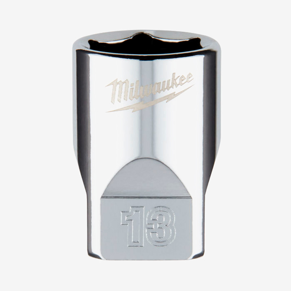 Головка хромированная метрическая 1/4'' MILWAUKEE, 13мм Одесса - изображение 1