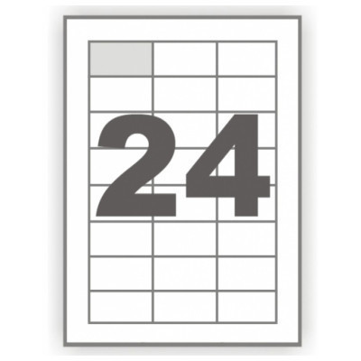 Етикетка самоклеюча Tama 70х37 (24 на листі ) с/кл (100листів) (17805) Вінниця - фото 1