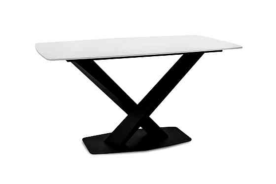 Стіл БІНГО 140*80,  кераміка білий мрамор Киев