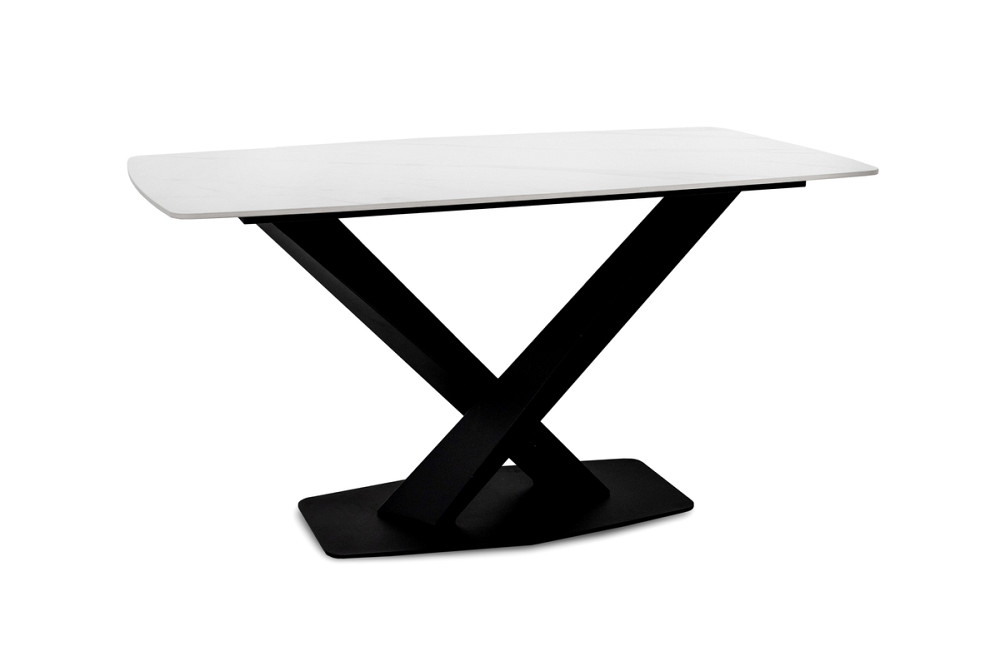 Стіл БІНГО 140*80,  кераміка білий мрамор Киев - изображение 1