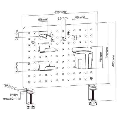 Органайзер для стола OfficePro DO780B Винница