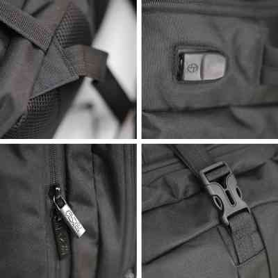 Рюкзак туристический NikiBo Nomad 22л чорний (30012105-01) Винница