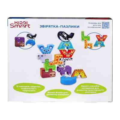 Развивающая игрушка Kiddi Smart Зверушки-пазлики (4562-KS) Винница