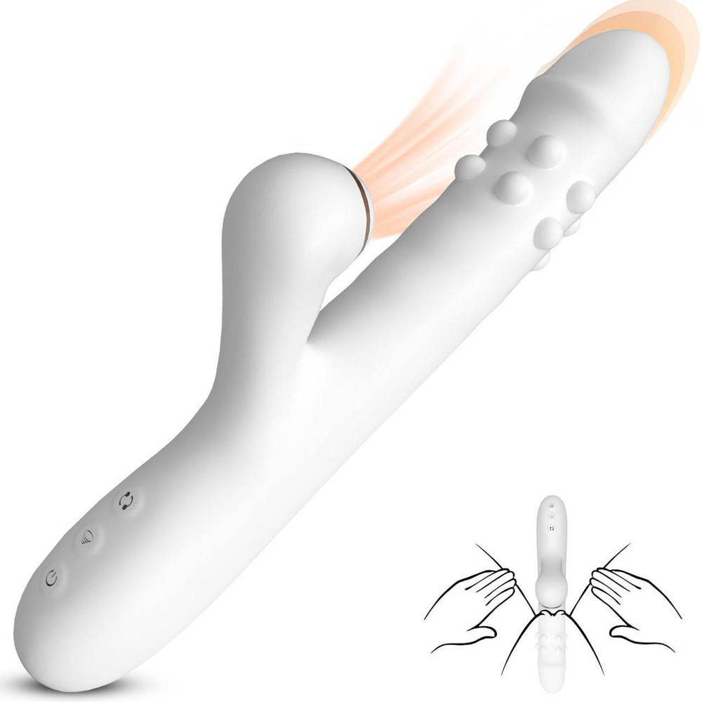 Вібратор - Silicone Vibrator 3 rotating, 7 licking functions Sex Aura Київ - фото 2