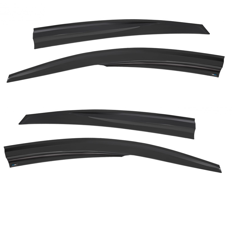 Дефлектори вікон (вітровики) Hyundai Accent Blue 2011-2018, 4шт, SunPlex, седан, на скотчі Вінниця - фото 2