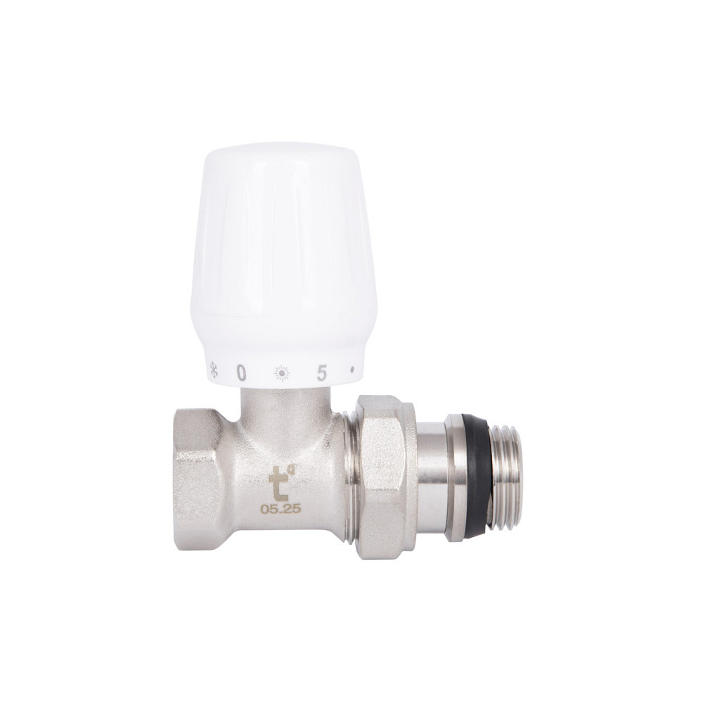 Кран радіаторний Thermo Alliance Base 1/2" ВН з антипротіканням прямий SD226W15 Київ - фото 8