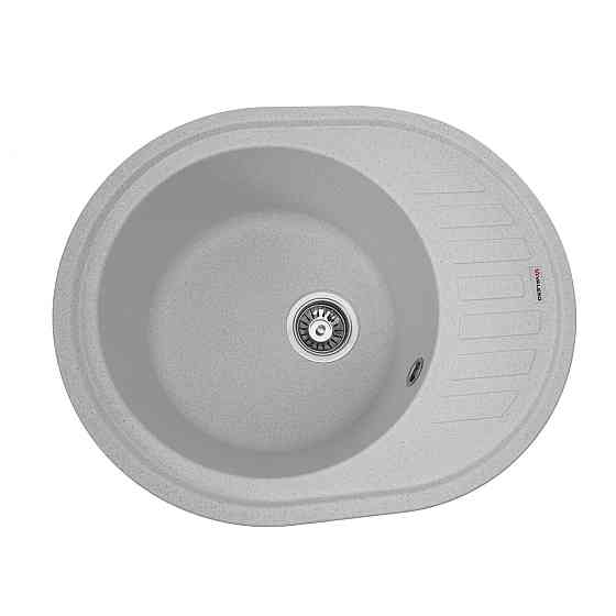 VALESO Гранітна мийка для кухні VALESO SOUL 6250 матова Біла в крапку Коломыя