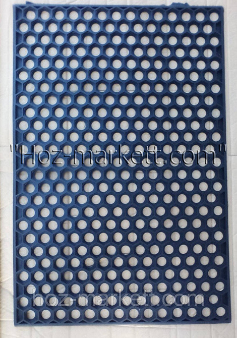 Коврик 75 см х 45 см резиновый соты грязезащитный килим Харьков - изображение 4