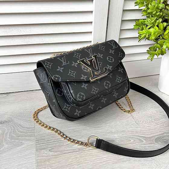 Брендовая женская сумка LV. Женская сумка маленькая через плечо LV Киев