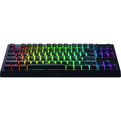 Клавіатура Razer BlackWidow V4 Low-Profile TKL Wireless/Bluetooth/USB Yellow switch UA Black (RZ03-05450100-R3M1) Вінниця - фото 4