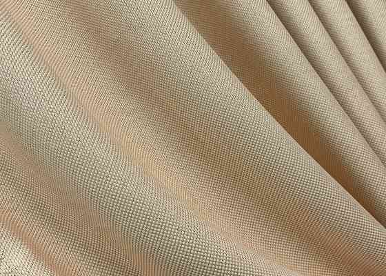 Комплект штор VR-Textil Лен Мешковина 150х270 2шт и Тюль 400х270 1162ш-115т Бежевый с белым 71-018/3 Киев