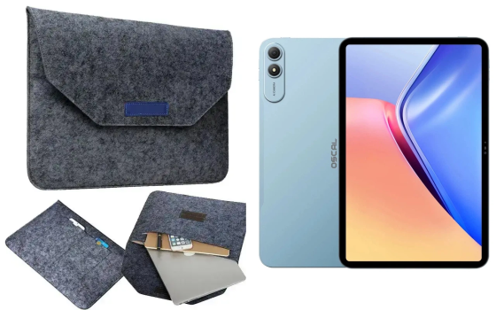 Сумка Wool із войлока для планшета Oscal Pad 9, Oscal Pad 90 Pro Київ