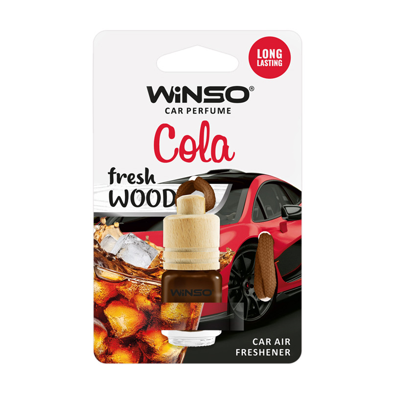 Ароматизатор Winso Fresh Wood Cola, 4мл жидкий Львов - изображение 1