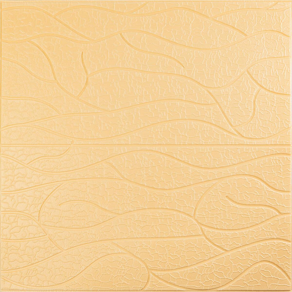 Панель 3D 700х700х6мм Бежевий SW-00001949 Київ - фото 1