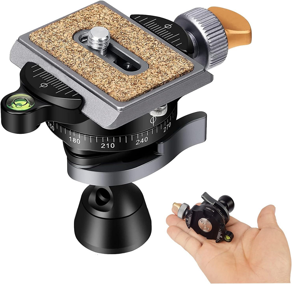 Міні-панорамна кулькова головка для штативу FOTOBETTER MBP-19 Луцьк - фото 1