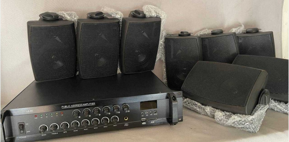 Акустичний комплект для ресторану бази відпочинку 10 шт колонок. Харків - фото 1