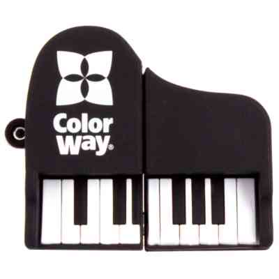 USB флеш накопитель ColorWay Piano 32 GB 3.0 Black (CW-USBPO32) Винница