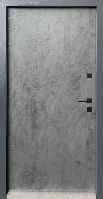 Двері вуличні Форт-М модель ВЕГА МЕТАЛ/МДФ антрацит/оксид темний 860 Київ - фото 2