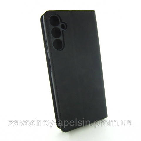 Чохол-книжка Samsung A16 A165 Захист камери (чорний) Одеса - фото 2