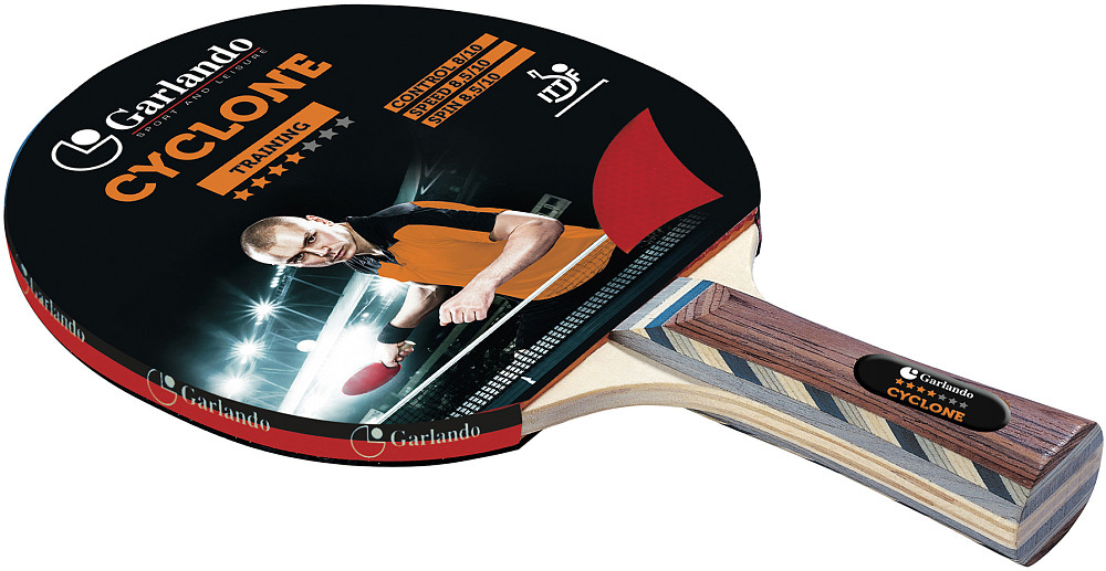 Ракетка для настольного тенниса Garlando Cyclone 4 Stars (2C4-116) Киев - изображение 1
