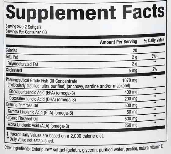 Омега-3 для женщин (WomenSense, RxOmega-3) 120 капсул Киев