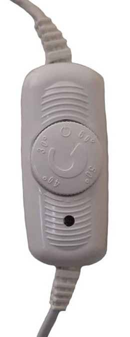 Електропростирадло міні Теплий Пан ЕКН-2-220 97х67см, сіро-смугаста Вінниця - фото 3