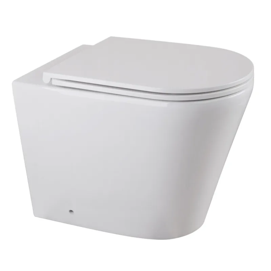 Унітаз підлоговий безбачковий Mixxus Premium Bevel-0702-T3 555х365х410mm система змиву Tornado 3.0 (MP6715)   ( 28771 ) Харків