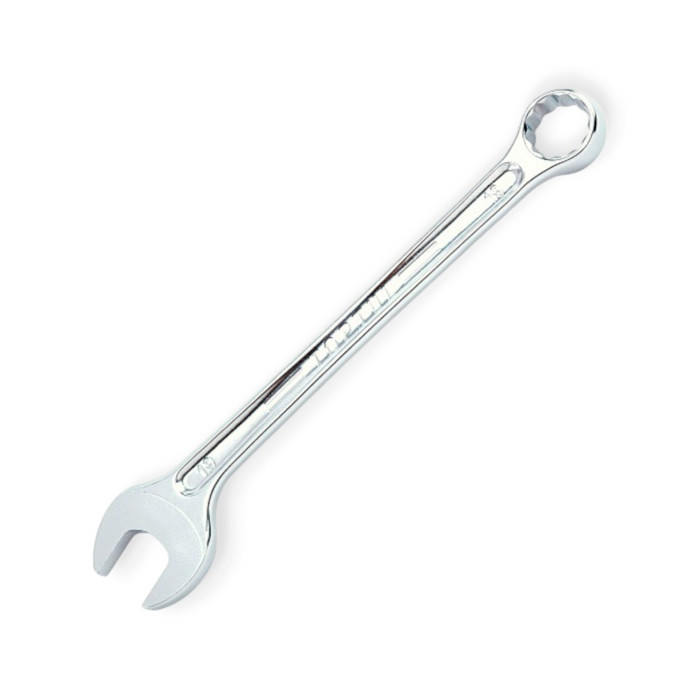 Ключ ріжково-накидний 19мм CrV Мукачево - фото 1