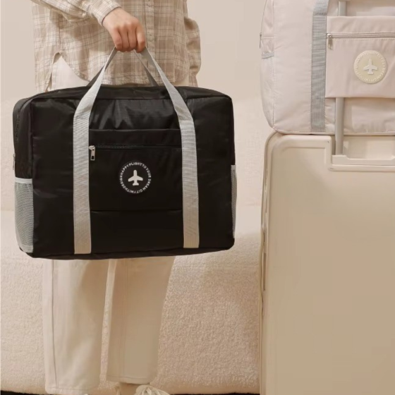 Сумка для путешествий,дорожная,портативная сумка для одежды,вещей с отсеком для аксессуаров черная Каменец-Подольский