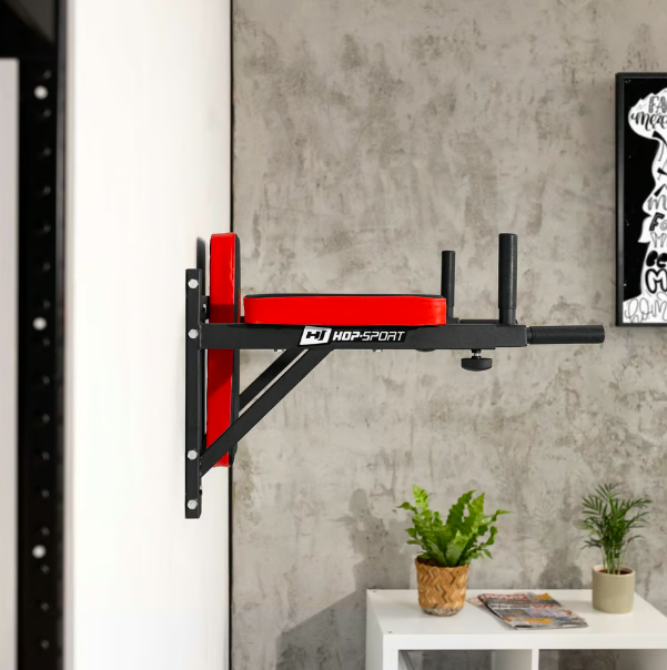 Брусья настенные для дома и спортзала усиленные параллельные брусья для отжиманий и силовых тренировок Hop-Sport Киев - изображение 19