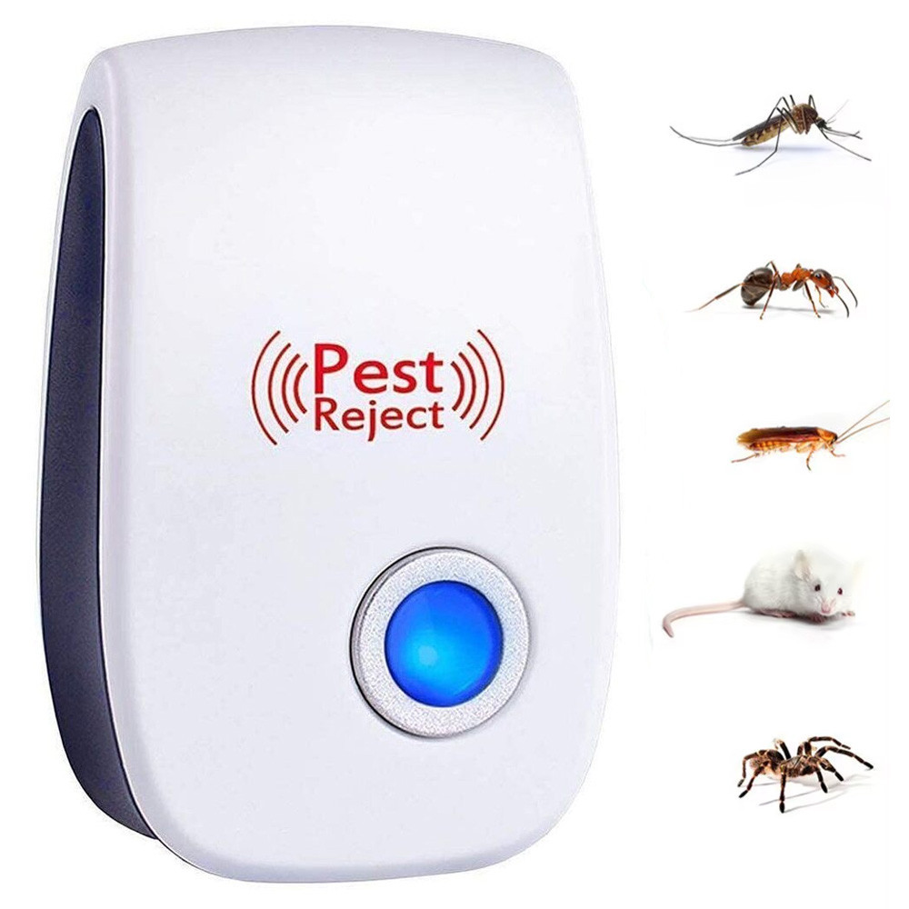 Відлякувач гризунів та комах Electronic Pest Repeller / Електронний ультразвуковий відлякувач Київ - фото 1