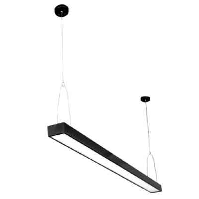 Светильник Євросвітло Sign-30 підвісний лінійний на тросах 30Вт 6400К чорний Винница