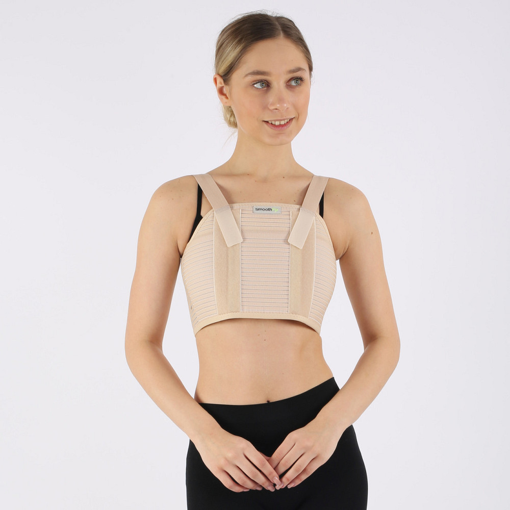 Корсет м'який підтримуючий для грудної клітки STD2017 післяопераційний та відновлюючий Кам'янець-Подільський - фото 3