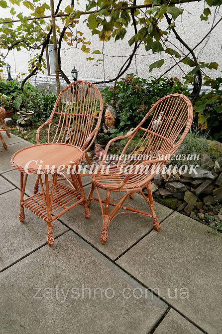 Комплект плетеной мебели с журнальным столом Киев - изображение 3