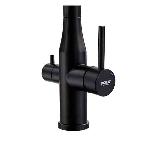 Кухонний змішувач Koer KI-72024-05 з виходом для питної води з нержавіючої сталі (KR5012) Харків