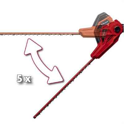 Кусторез Einhell телескопический GC-HH 5056 500Вт, 56/47мм, шаг 20мм, штанга 1.7-2.5м (3403870) Винница