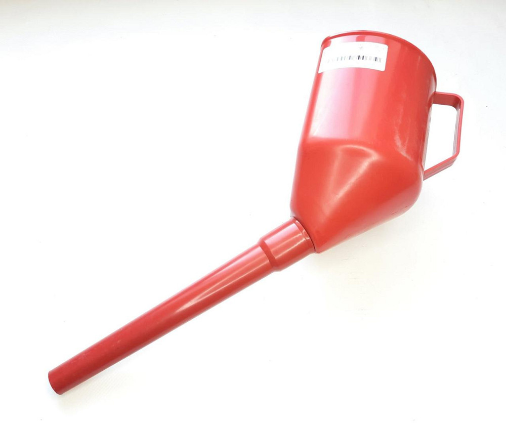 Лійка пластикова з косим носиком з латунной сіточкою Винница - изображение 1