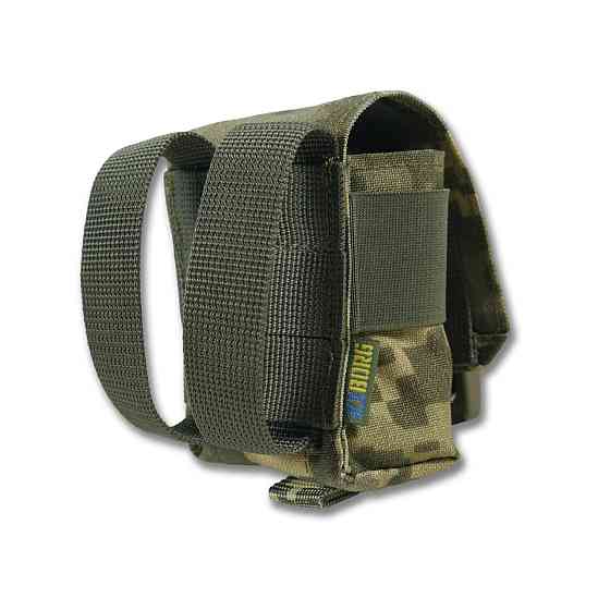 Тактический подсумок под 1 гранату Kiborg Pixel. Гранатный подсумок кордура, военный подсумок для гранат Киев