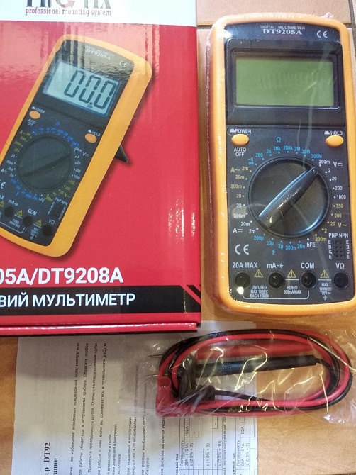Цифровий мультиметр ProFix DT9205A Полтава - фото 1